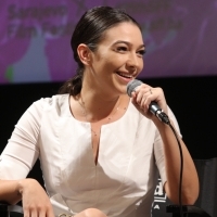 Actress Jonida Vokshi, Competition Programme Press Conference: Open Door, National Theatre, 25th Sarajevo Film Festival, 2019 (C) Obala Art Centar