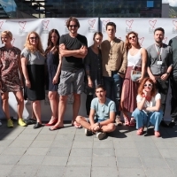 Crew of The Group, Photo Call, TRT Industry Terace, Hotel Europe, 25th Sarajevo Film Festival, 2019 (C) Obala Art Centar