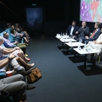 Human Rights Day Panel discussion, Meeting Point Cinema, 25th Sarajevo Film Festival, 2019 (C) Obala Art Centar