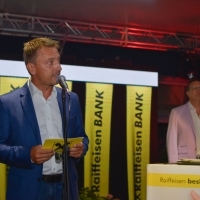 Karlheinz Dobnigg, president of the Menagement Board of Raiffeisen BANK dd Bosnia and Herzegovina, Raiffeisen Bank Coctail Reception, 25th Sarajevo Film Festival, 2019 (C) Obala Art Centar