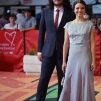 Editor Tudor Popescu and actress Madalina Craiu, Red Carpet, 25th Sarajevo Film Festival, 2019 (C) Obala Art Centar