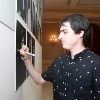 Stefan Đorđević, director of The Last Image of Father, Photo Call, National Theatre, 25th Sarajevo Film Festival, 2019 (C) Obala Art Centar