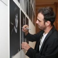 Erenik Beqiri, director of The Van, Photo Call, National Theatre, 25th Sarajevo Film Festival, 2019 (C) Obala Art Centar