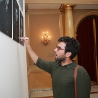 Arda Ciltepe, director of Black Sun, Photo Call, National Theatre, 25th Sarajevo Film Festival, 2019 (C) Obala Art Centar