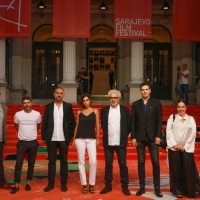 Crew of It Must be Heaven with Jovan Marjanović, Red Carpet, 25th Sarajevo Film Festival, 2019 (C) Obala Art Centar