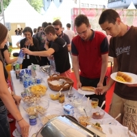 Breakfast, Festival Square, 25th Sarajevo Film Festival, 2019 (C) Obala Art Centar