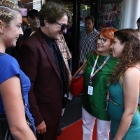 Goran Bregović and Competition Programme - Documentary Film programmer Rada Šešić, A Small Documentary Film about 3 Letters, Cinema City, 25th Sarajevo Film Festival, 2019 (C) Obala Art Centar