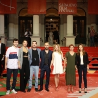 Crew of The Family Markovski, Red Carpet, 25th Sarajevo Film Festival, 2019 (C) Obala Art Centar