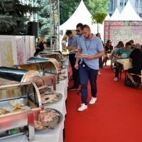 Breakfast, Festival Square, 25th Sarajevo Film Festival, 2019 (C) Obala Art Centar