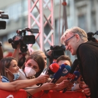 Director Wim Wenders, recipient of the Honorary Heart of Sarajevo, Red Carpet, 27th Sarajevo Film Festival, 2021 (C) Obala Art Centar