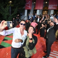 Crew of Not so Friendly Neighbourhood Affair, Red Carpet, 27th Sarajevo Film Festival, 2021 (C) Obala Art Centar