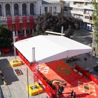 Festival Grand Caffé, National Theatre and Red Carpet, 27th Sarajevo Film Festival, 2021 (C) Obala Art Centar