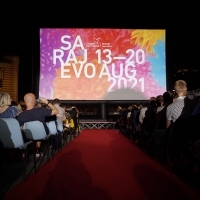 Screening of Not so Friendly Neighbourhood Affair, Open Air Cinema Stari grad, 27th Sarajevo Film Festival, 2021 (C) Obala Art Centar