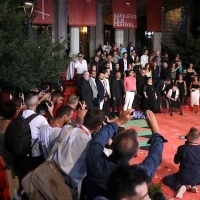 Crew of Not so Friendly Neighbourhood Affair, Red Carpet, 27th Sarajevo Film Festival, 2021 (C) Obala Art Centar