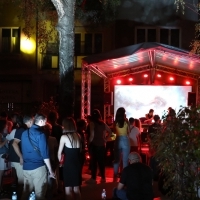 Talents Sarajevo Party, Festival u Centru, Radićeva Street, 27th Sarajevo Film Festival, 2021 (C) Obala Art Centar	