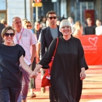 Directors Kumjana Novakova and Marta Popivoda, Red Carpet, 27th Sarajevo Film Festival, 2021 (C) Obala Art Centar