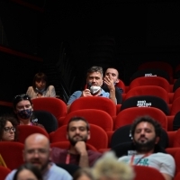 Q&A session, Alice in the Cities, Tribute To Wim Wenders, Meeting Point Cinema, 27th Sarajevo Film Festival, 2021 (C) Obala Art Centar