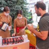 Festival Square Breakfast Hosted by Atlantic Grupa, 27th Sarajevo Film Festival, 2021 (C) Obala Art Centar