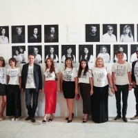 Crew of Women Do Cry, Photo Call, 27th Sarajevo Film Festival, 2021 (C) Obala Art Centar