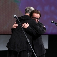 Wim Wenders and Bono Vox, National Theater, 27th Sarajevo Film Festival, 2021 (C) Obala Art Centar	