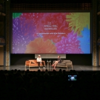 Wim and Hella Wenders, Masterclass: In Conversation With Wim Wenders, National Theater, 27th Sarajevo Film Festival, 2021 (C) Obala Art Centar	