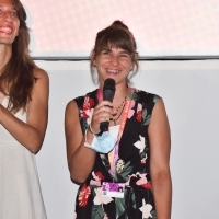 Producer Marija Stojanović and actor Tijana Marković, In Focus, Cineplexx, 27th Sarajevo Film Festival, 2021 (C) Obala Art Centar	