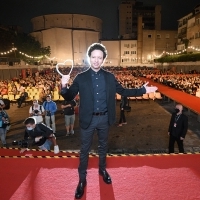 Michel Franco, recipient of the Honorary Heart of Sarajevo, Coca-Cola Open Air Cinema, 27th Sarajevo Film Festival, 2021 (C) Obala Art Centar