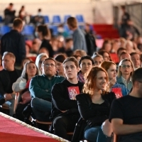 Screening of New Order, Coca-Cola Open Air Cinema, 27th Sarajevo Film Festival, 2021 (C) Obala Art Centar