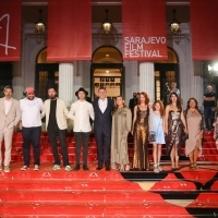 Crew of Black Wedding, Red Carpet, 27th Sarajevo Film Festival, 2021 (C) Obala Art Centar