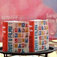 Nenad Polimac Book Promotion, Festival Square, 27th Sarajevo Film Festival, 2021 (C) Obala Art Centar