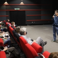 Programmer of Kinoscope Alessandro Raja, Petrov's Flu, Meeting Point, 24th Sarajevo Film Festival, 2018 (C) Obala Art Centar