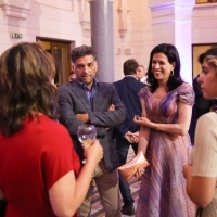 Danis and Maëlys de Rudder Tanović, Reception hosted by mayor of Sarajevo Benjamina Karić, City Hall, 27th Sarajevo Film Festival, 2021 (C) Obala Art Centar