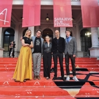 Elma Tataragić and the crew of Great Freedom, Red Carpet, 27th Sarajevo Film Festival, 2021 (C) Obala Art Centar