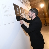 Aris Kaplanidis, author of From the Balcony, Photo Call, 27th Sarajevo Film Festival, 2021 (C) Obala Art Centar