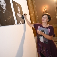 Špela Čadež, author of Steakhouse, Photo Call, 27th Sarajevo Film Festival, 2021 (C) Obala Art Centar