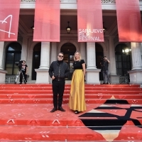 Director of Evolution Kornél Mundruczó and Elma Tataragić, In Focus, Red Carpet, 27th Sarajevo Film Festival, 2021 (C) Obala Art Centar