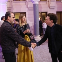Kornél Mundruczó, Elma Tataragić and Michel Franco, Reception hosted by mayor of Sarajevo Benjamina Karić, City Hall, 27th Sarajevo Film Festival, 2021 (C) Obala Art Centar