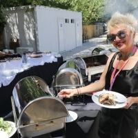 Lunch for accredited guests, Vilsonovo šetalište, 27th Sarajevo Film Festival, 2021 (C) Obala Art Centar