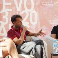 Ognjen Janković, director of The Golden Boy, Avant Premiere Series – Press Corner, Festival Square, 27th Sarajevo Film Festival, 2021 (C) Obala Art Centar