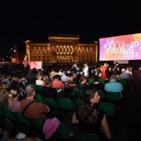 Screening of Toma, Open Air Cinema Stari grad, 27th Sarajevo Film Festival, 2021 (C) Obala Art Centar