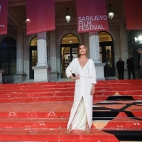 Actor Tamara Dragičević, Red Carpet, 27th Sarajevo Film Festival, 2021 (C) Obala Art Centar