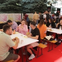 Festival Square, Talents Breakfast Hosted by Atlantic Grupa, 28th Sarajevo Film Festival, 2022 (C) Obala Art Centar