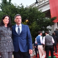 Maelys de Rudder and Danis Tanović, 28th Sarajevo Film Festival, 2022 (C) Obala Art Centar
