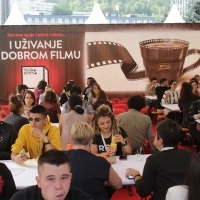 Festival Square, Talents Breakfast Hosted by Atlantic Grupa, 28th Sarajevo Film Festival, 2022 (C) Obala Art Centar