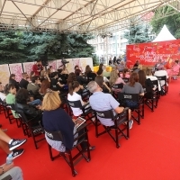 Grand coffee with..., Festival Square, 28th Sarajevo Film Festival, 2022 (C) Obala Art Centar