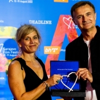 The Best Screenplay for The Episode of Drama Series: Jelena Paljan, Milan F. Živković, Awards Ceremony for TV Series - hosted by BH Telecom, Hotel Hills, 28th Sarajevo Film Festival, 2022 (C) Obala Art Centar