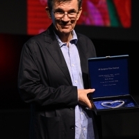 The Best Supporting Actor in Drama Series Slavko Štimac, Awards Ceremony for TV Series - hosted by BH Telecom, Hotel Hills, 28th Sarajevo Film Festival, 2022 (C) Obala Art Centar