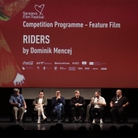 Press Conference of Riders by Dominik Mencej, National theatre, 28th Sarajevo Film Festival, 2022 (C) Obala Art Centar