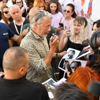 Grand Coffee with Mads Mikkelsen, Festival Square, 28th Sarajevo Film Festival, 2022 (C) Obala Art Centar