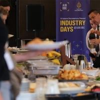 TRT Industr Terrace, CineLink Networking Breakfast hosted by AJB DOC, Hotel Europe, 28th Sarajevo Film Festival, 2022 (C) Obala Art Centar 